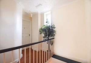 Communal hall and entrance to Flat 2- click for photo gallery